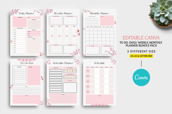 To Do Daily Weekly Monthly Planner