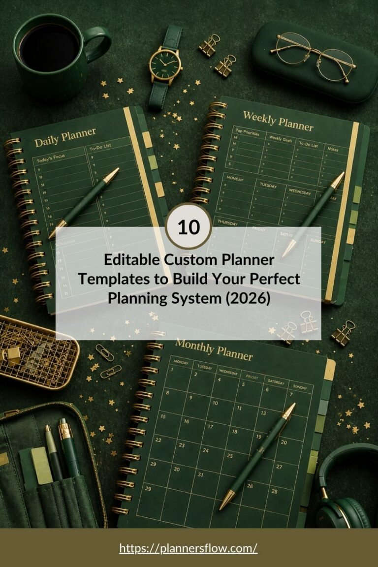Custom Planner Templates