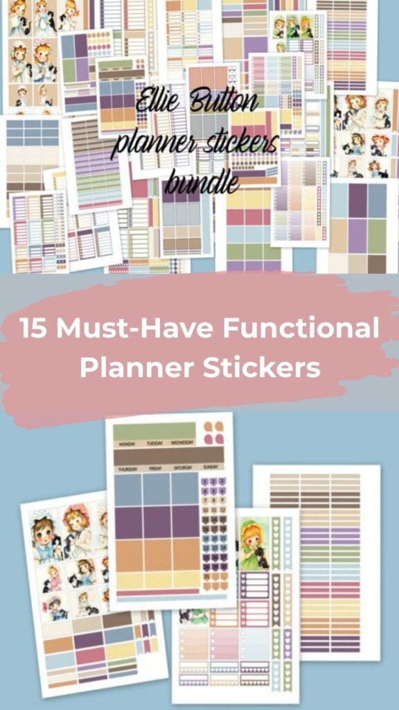 15 Must-Have Functional Planner Stickers