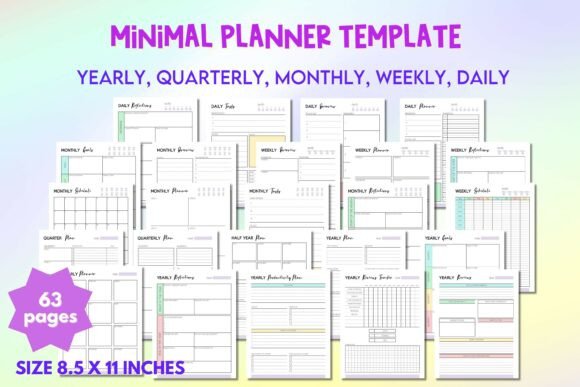 2026-2027 Planner Template