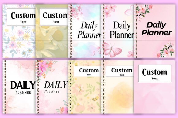 Custom Planner Cover Interior