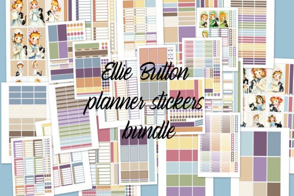 Vintage Planner Stickers