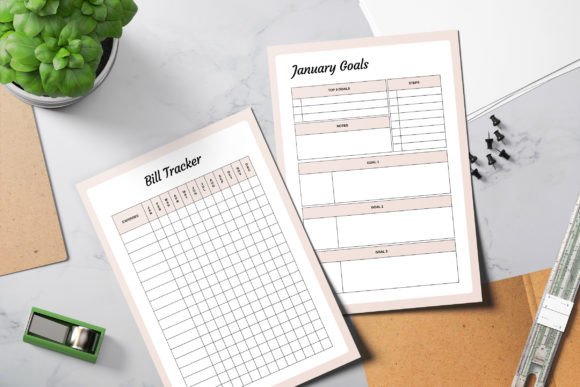 Fillable Budget Printable Sectioned Planner PDF