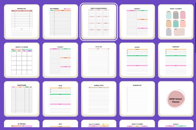 ADHD Planner