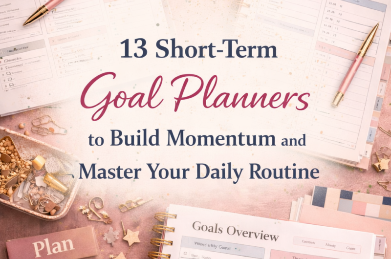13 Short-Term Goal Planners to Build Momentum and Master Your Daily Routine