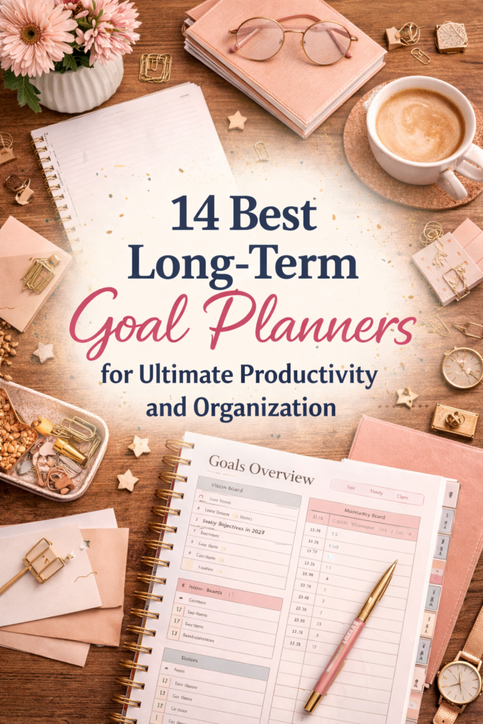 14 Best Long-Term Goal Planners for Ultimate Productivity and Organization