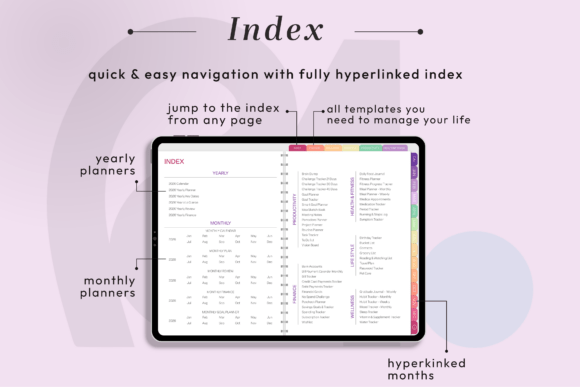 All-in-One Digital Planner 2026 - Monday