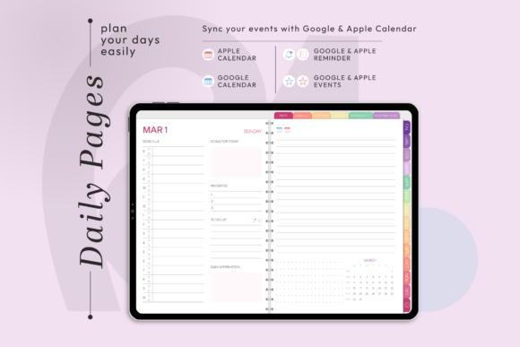 All-in-One Digital Planner 2026 - Monday