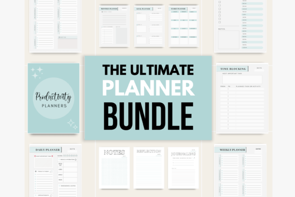 Planner Bundle - Blue