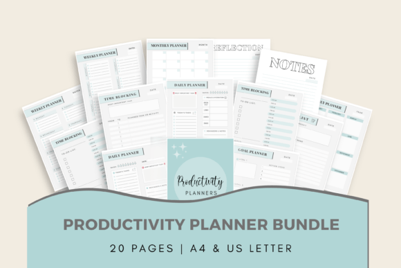 Planner Bundle - Blue