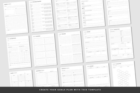 Digital Long-Term Goal Planners
