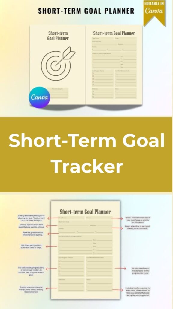 Short-Term Goal Tracker