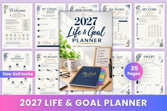 2027 Life & Goal Planner