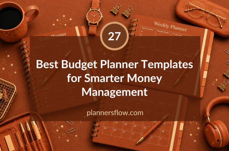 Budget Planner Templates