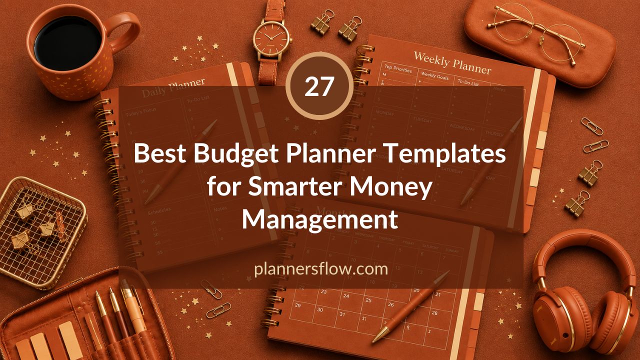 Budget Planner Templates