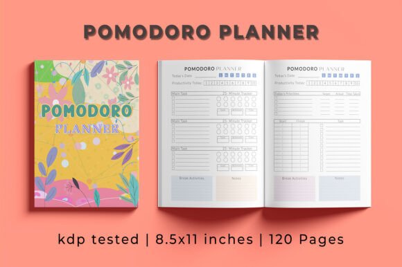 Daily Pomodoro Planner | KDP Interiors