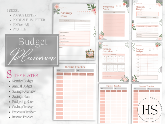 Printable Budget Planner | PDF