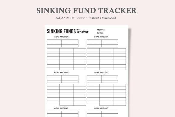 Sinking Funds Tracker