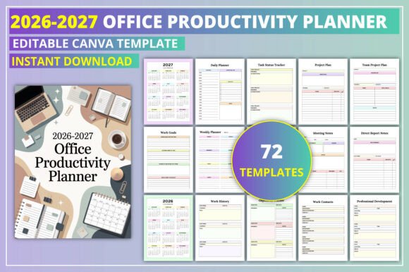 2026-2027 Office Productivity Planner