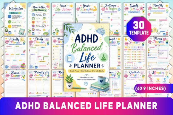 ADHD Balanced Life Planner