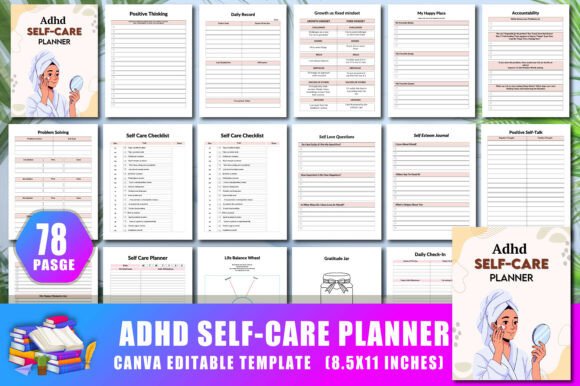 Adhd Self Care Planner