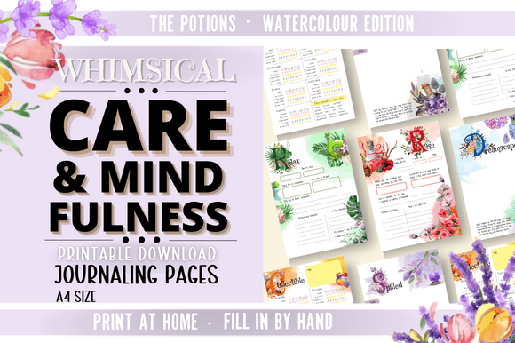 Care & Mindfulness Journal/ Printable
