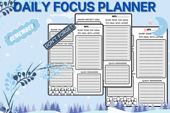 Daily Focus Planner