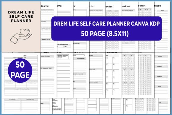 Dream Life Self Care Planner
