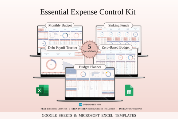 Essential Expense Control Kit | Excel