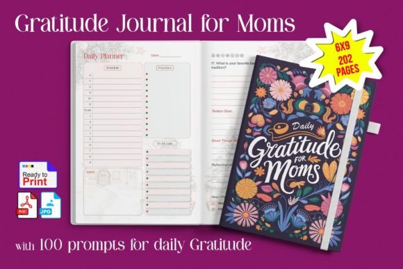 Gratitude Journal Planner for Moms