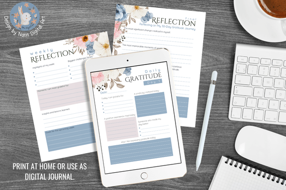 Gratitude and Reflections Journal