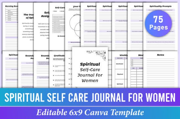 Spiritual Self Care Journal for Women