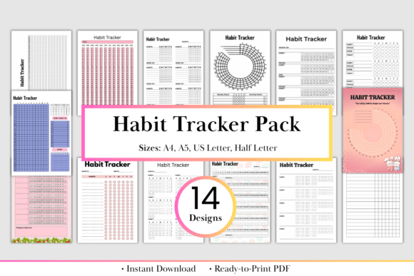Ultimate Habit Tracker Bundle