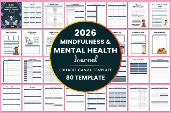 2026 Mindfulness & Mental Health Journal