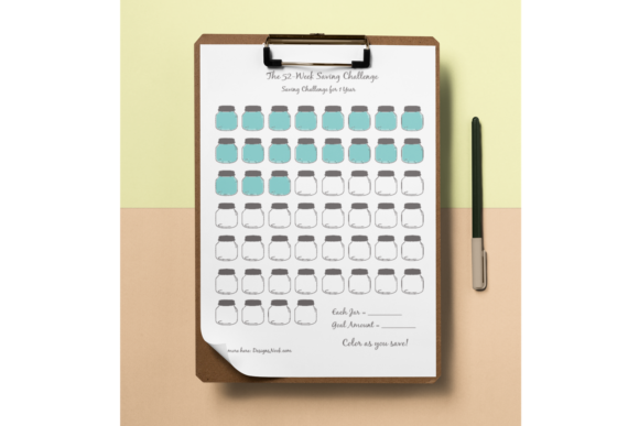 52 Weeks Printable Savings Tracker