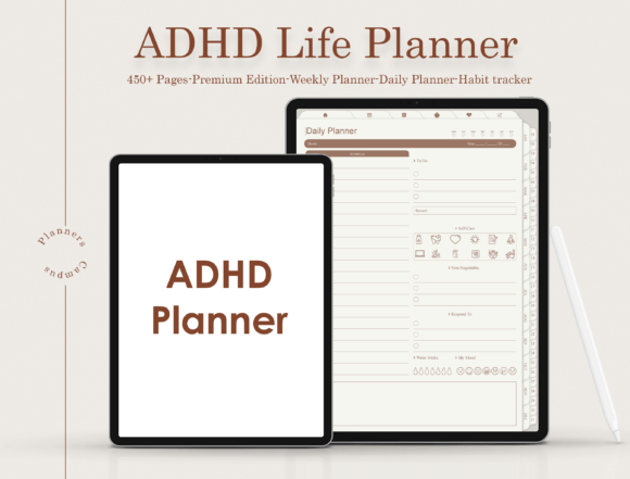 ADHD Life Planner for Goodnotes
