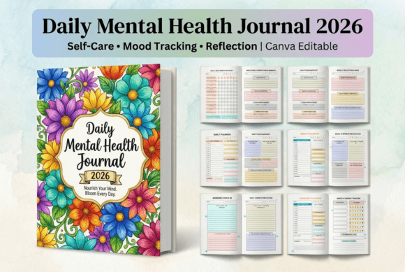 Daily Mental Health Journal 2026