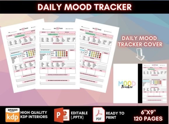 Daily Mood Tracker Journal