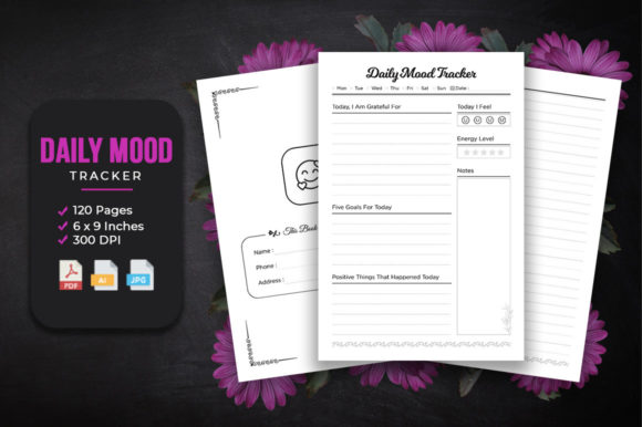 Daily Mood Tracker | KDP Interior