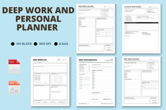 Deep Work Tracker & Personal Planner