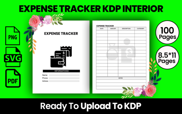 Expense Tracker KDP Interior
