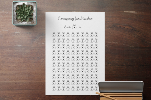 Emergency Fund Tracker, Savings Tracker
