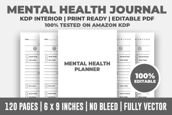 Mental Health Journal KDP Interior