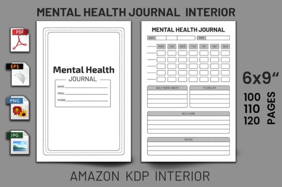 Mental Health Journal - KDP Interior