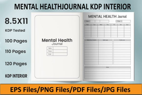 Mental Health Journal | KDP Interior
