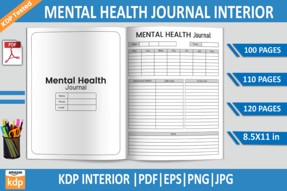 Mental Health Journal | KDP Interior