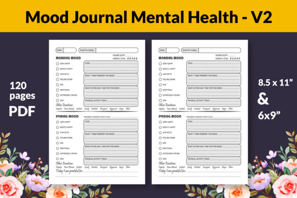 Mood Journal Mental Health