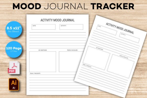 Mood Journal Tracker Printable