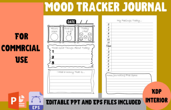 Mood Tracker Journal | KDP Interior