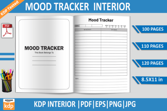 Mood Tracker | KDP Interior Template
